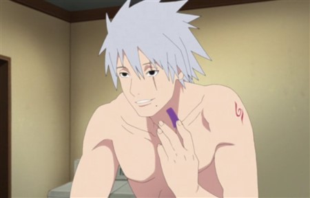 ナルト カカシ素顔